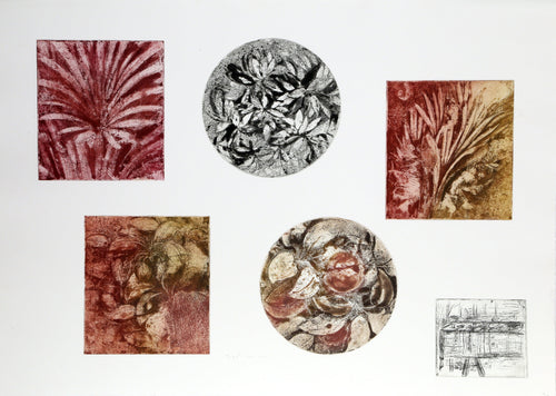 Moulds: Last Supper Series Etching | Yigal Ozeri,{{product.type}}