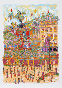 Moulin Rouge Lithograph | Susan Pear Meisel,{{product.type}}