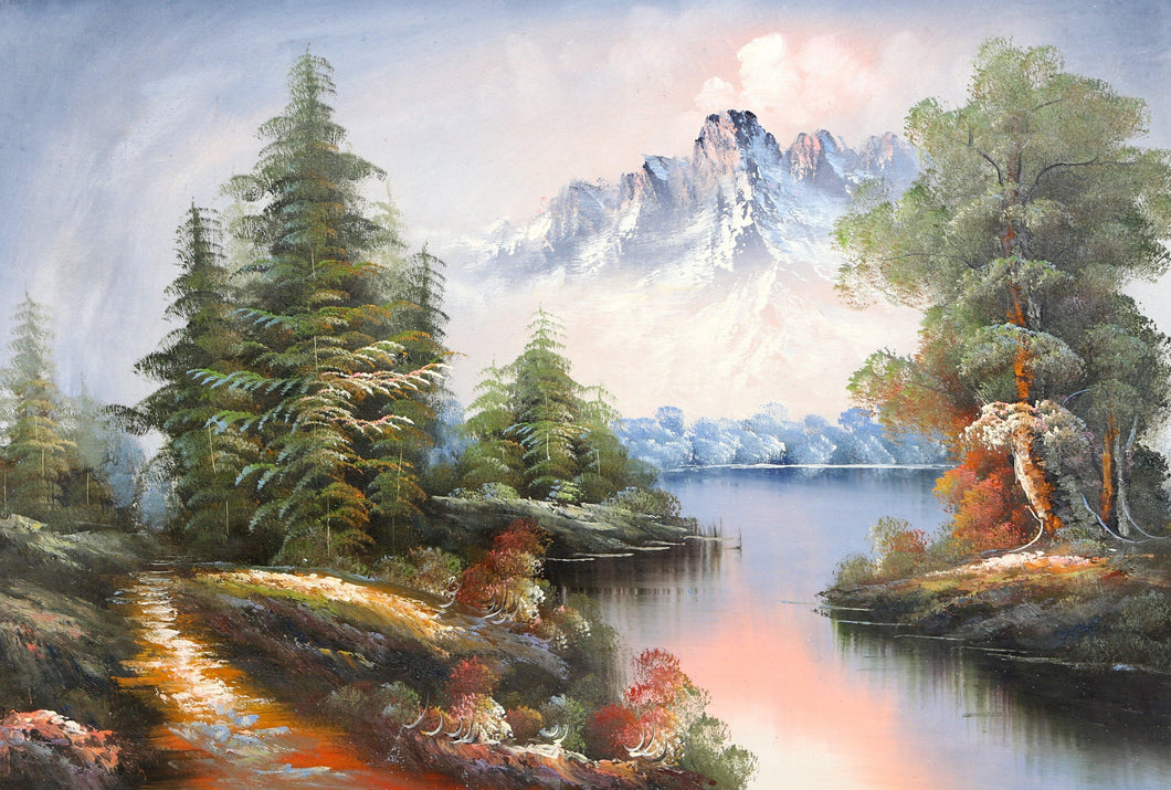 Mountain Landscape (103) Oil | Shumu Fu,{{product.type}}