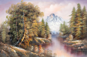 Mountain Landscape (108) Oil | Shumu Fu,{{product.type}}