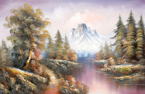 Mountain Landscape (109) Oil | Shumu Fu,{{product.type}}