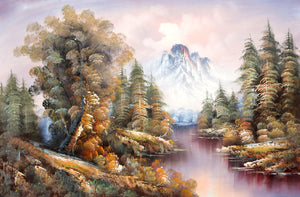 Mountain Landscape (112) Oil | Shumu Fu,{{product.type}}