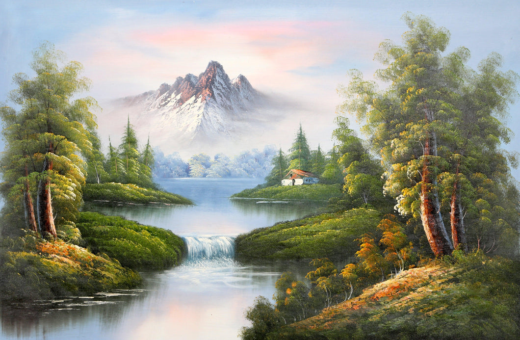 Mountain Landscape (113) Oil | Shumu Fu,{{product.type}}