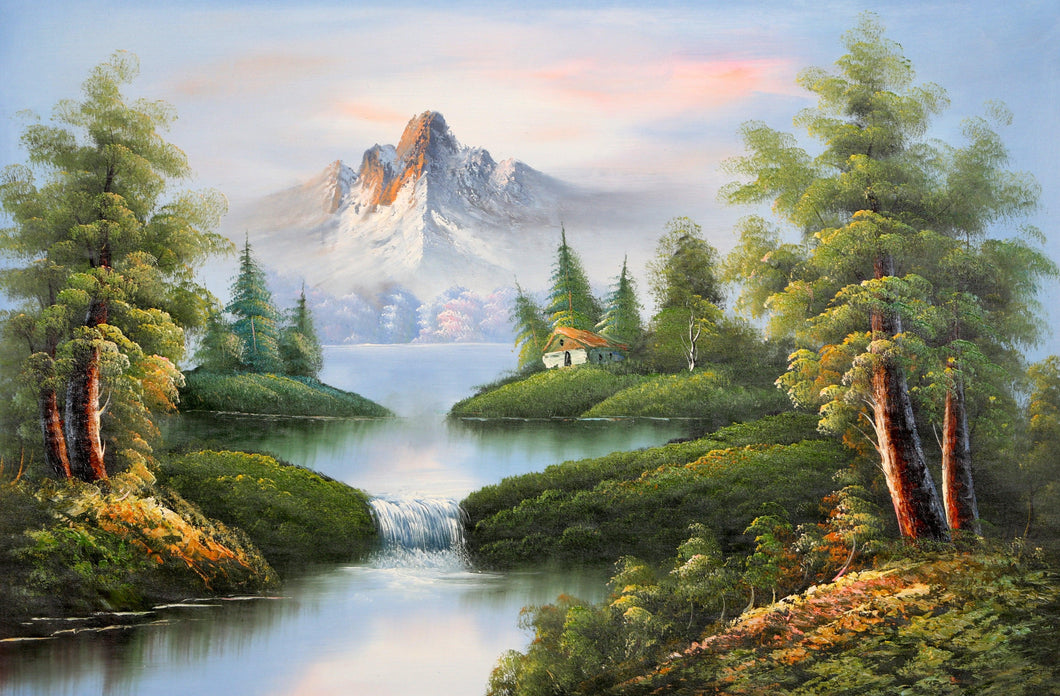Mountain Landscape (114) Oil | Shumu Fu,{{product.type}}