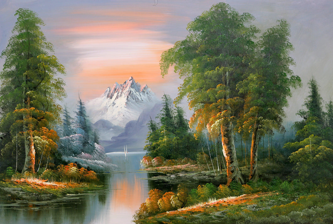 Mountain Landscape (115) Oil | Shumu Fu,{{product.type}}