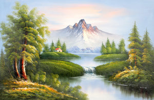 Mountain Landscape (117) Oil | Shumu Fu,{{product.type}}