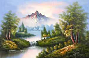 Mountain Landscape (118) Oil | Shumu Fu,{{product.type}}