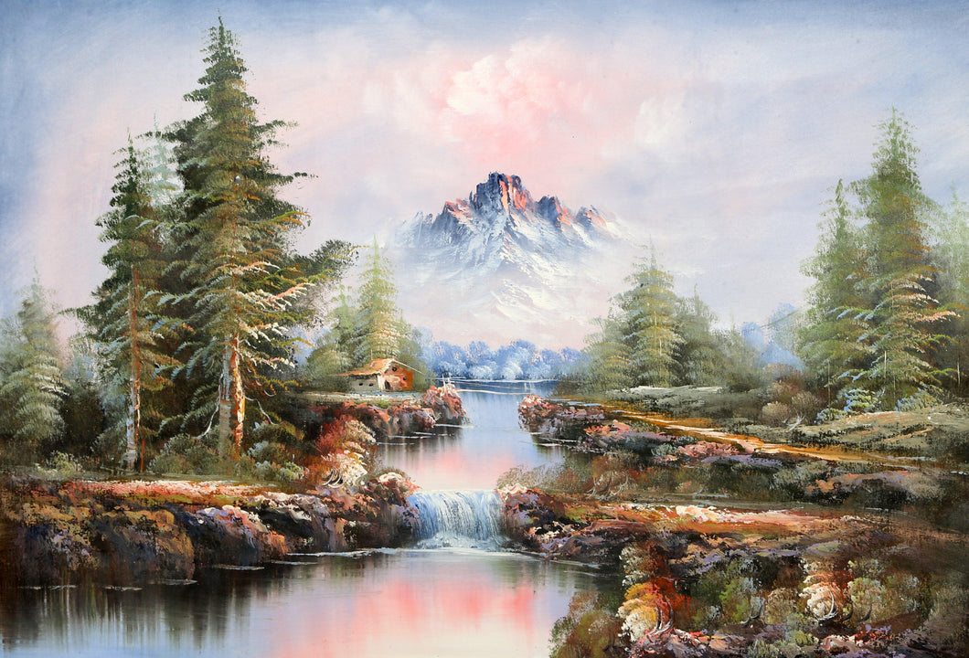 Mountain Landscape (131) Oil | Shumu Fu,{{product.type}}
