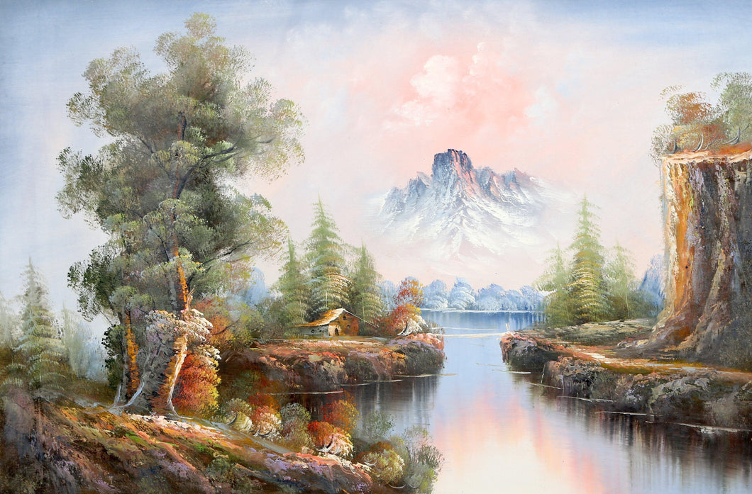 Mountain Landscape (139) Oil | Shumu Fu,{{product.type}}