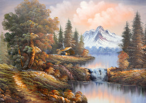 Mountain Landscape (143) Oil | Shumu Fu,{{product.type}}