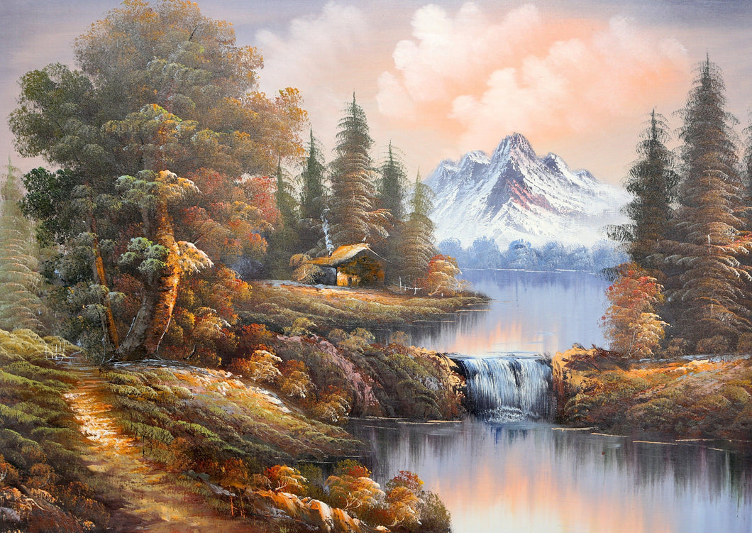 Mountain Landscape (143) Oil | Shumu Fu,{{product.type}}