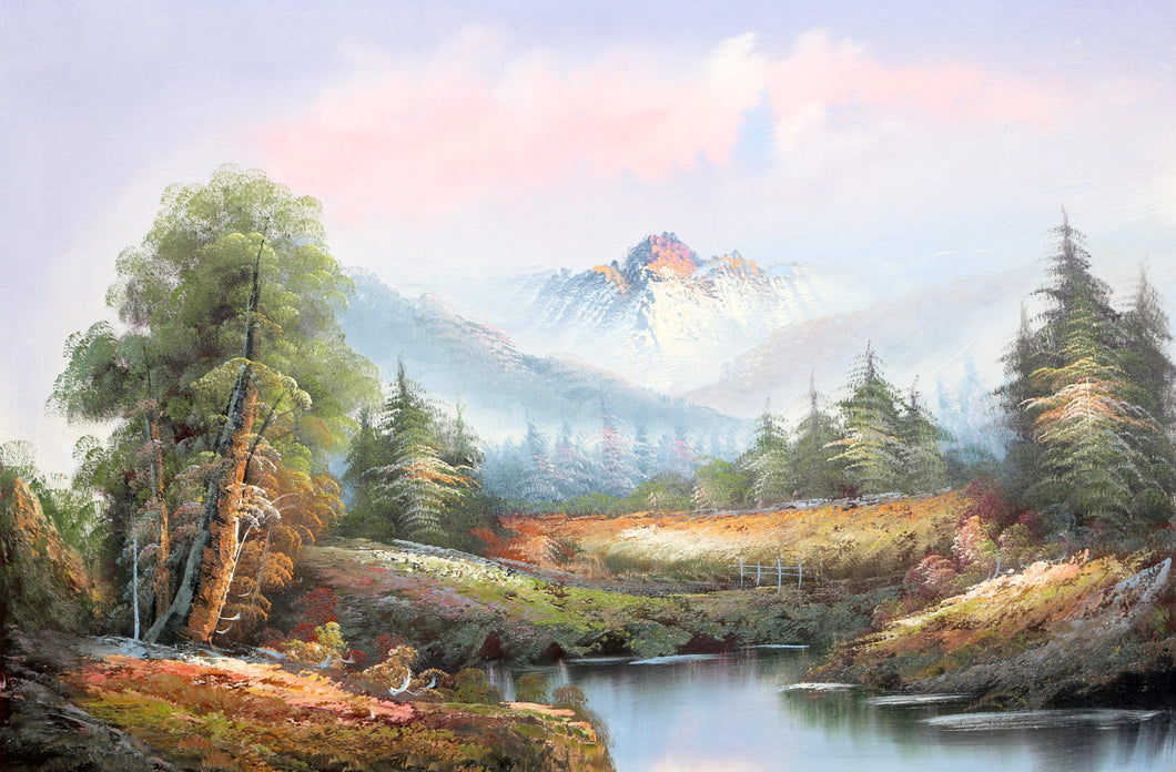 Mountain Landscape (146) Oil | Shumu Fu,{{product.type}}