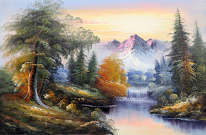 Mountain Landscape (149) Oil | Shumu Fu,{{product.type}}