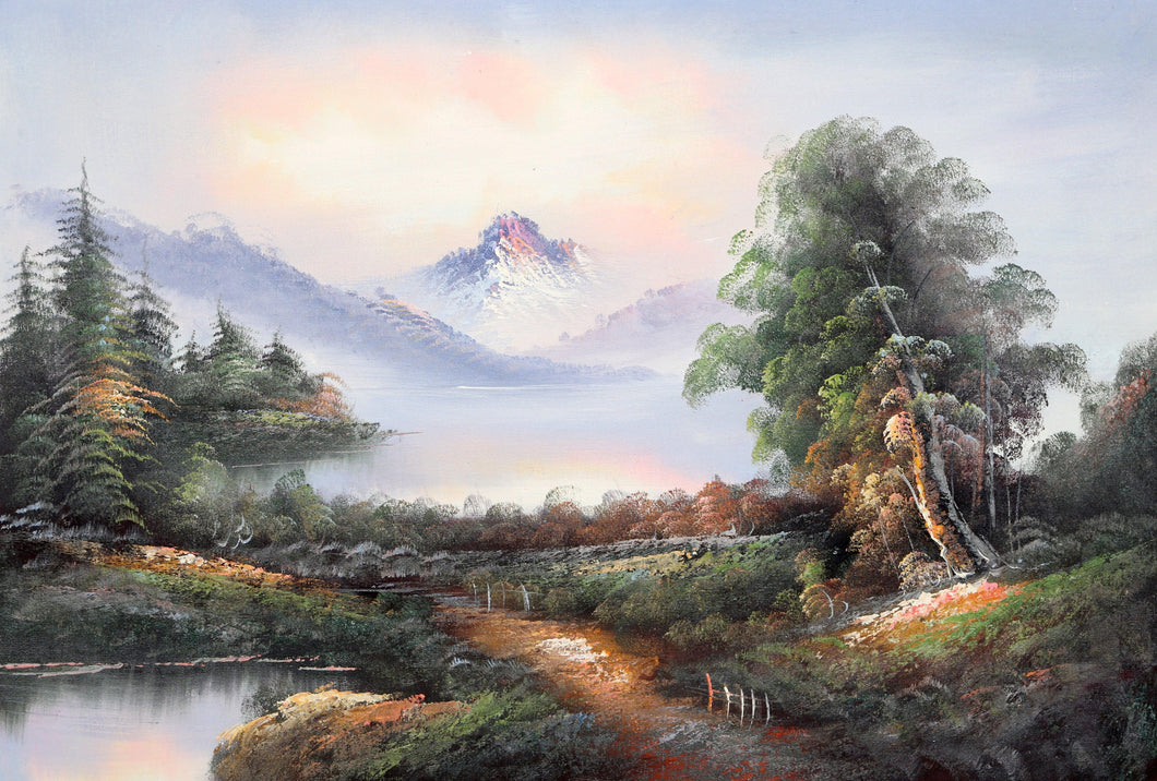 Mountain Landscape (152) Oil | Shumu Fu,{{product.type}}