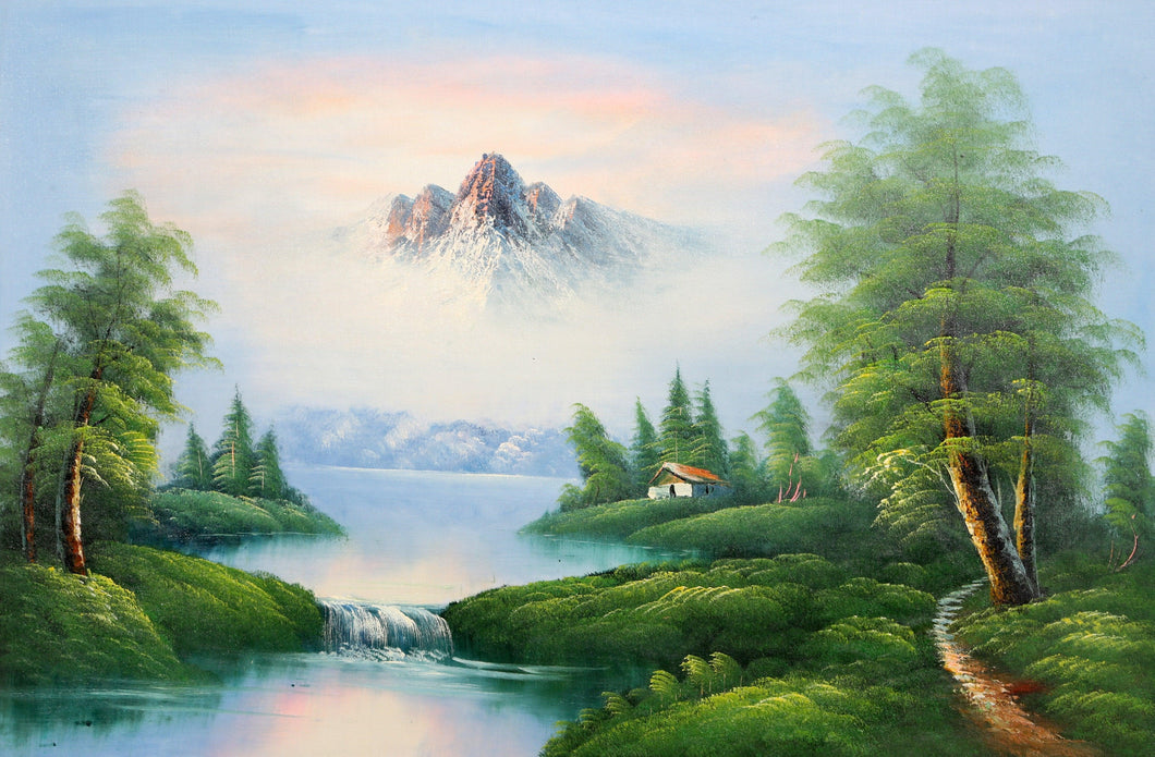 Mountain Landscape (156) Oil | Shumu Fu,{{product.type}}