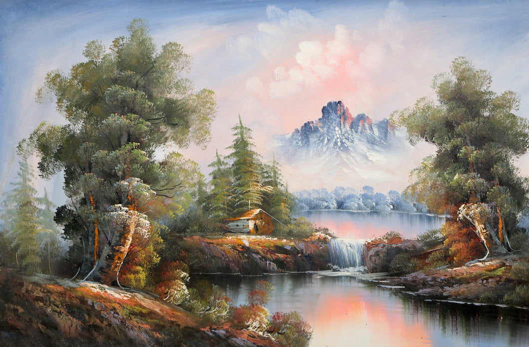 Mountain Landscape (158) Oil | Shumu Fu,{{product.type}}