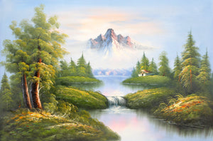 Mountain Landscape (175) Oil | Shumu Fu,{{product.type}}