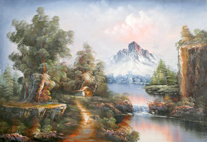 Mountain Landscape (58) Oil | Shumu Fu,{{product.type}}