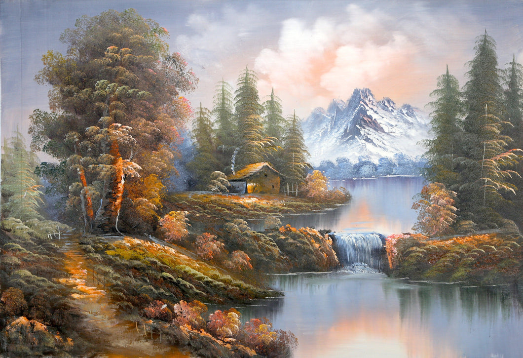 Mountain Landscape (59) Oil | Shumu Fu,{{product.type}}