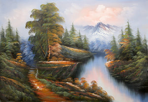 Mountain Landscape (66) Oil | Shumu Fu,{{product.type}}