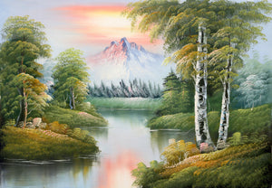 Mountain Landscape (70) Oil | Shumu Fu,{{product.type}}