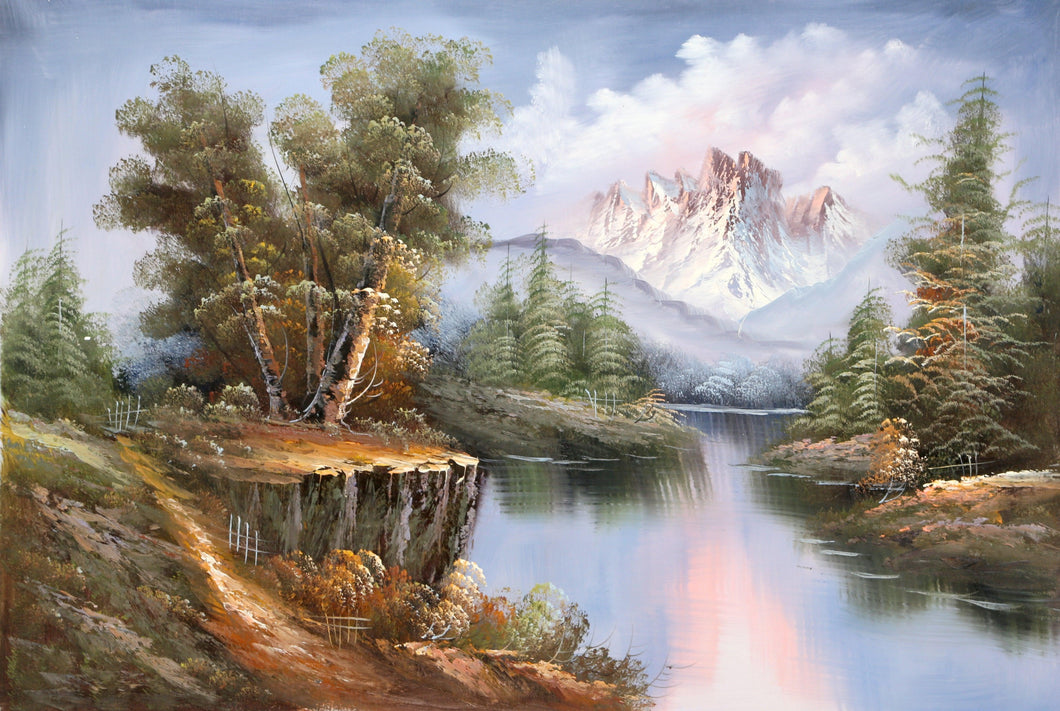 Mountain Landscape (83) Oil | Shumu Fu,{{product.type}}