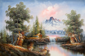 Mountain Landscape (89) Oil | Shumu Fu,{{product.type}}