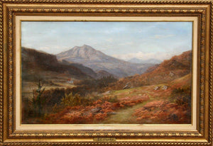 Mountain Landscape Oil | Stephen Enoch Hogley,{{product.type}}