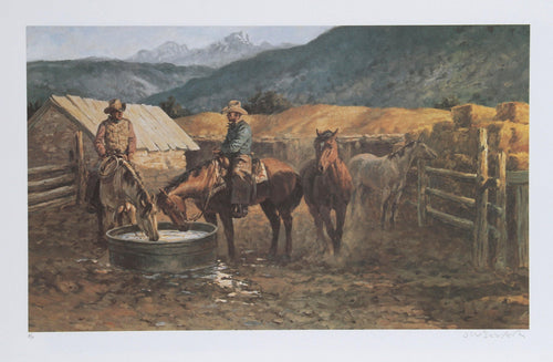 Mountain Morning Lithograph | Joe Beeler,{{product.type}}