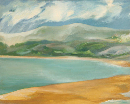 Mountain Shore (53) Oil | John F. Leonard,{{product.type}}