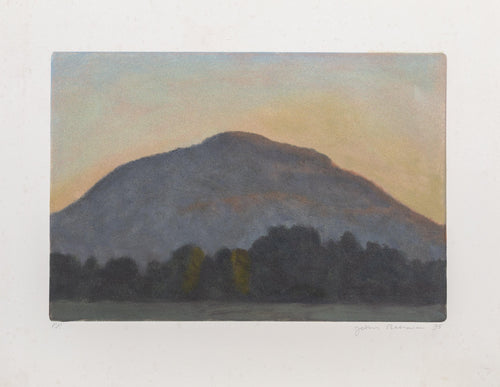 Mountain Sunset etching | John Beerman,{{product.type}}