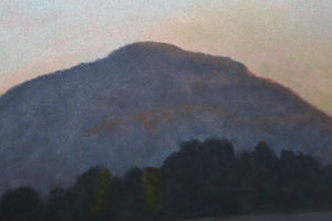 Mountain Sunset etching | John Beerman,{{product.type}}