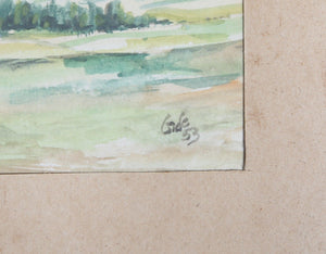 Mountain View Watercolor | Gide,{{product.type}}