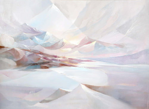 Mountains Acrylic | Unknown Artist,{{product.type}}