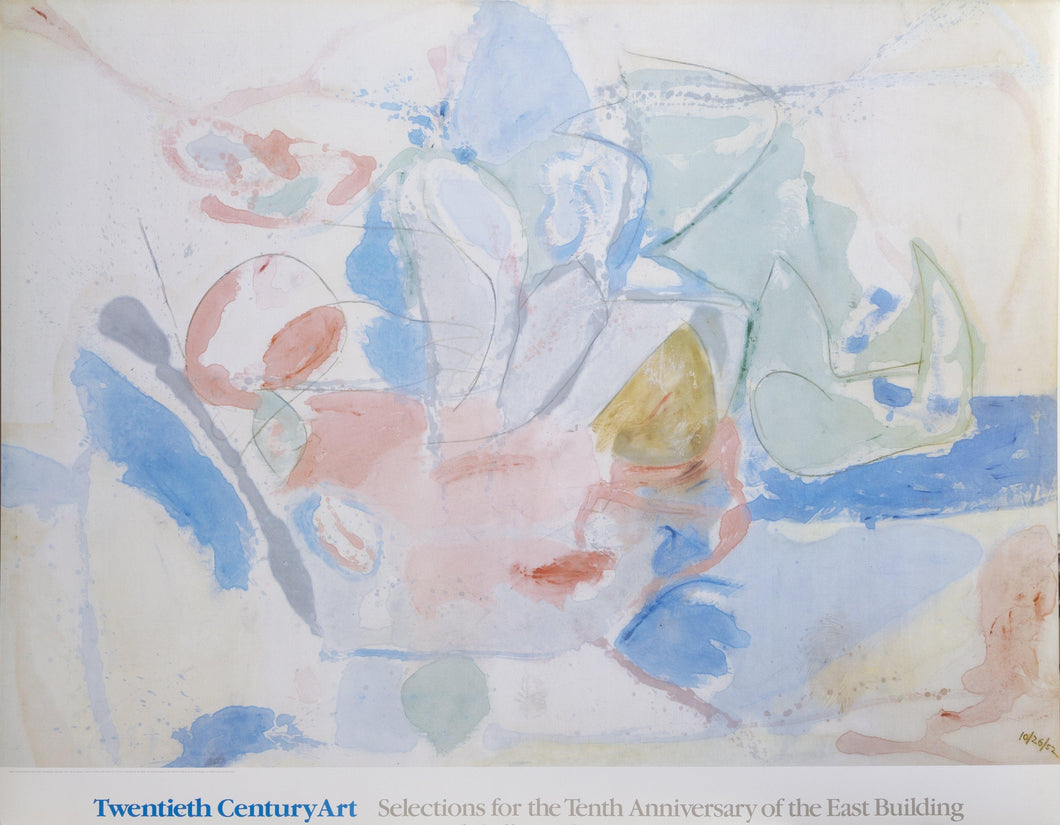 Mountains and Sea Poster | Helen Frankenthaler,{{product.type}}