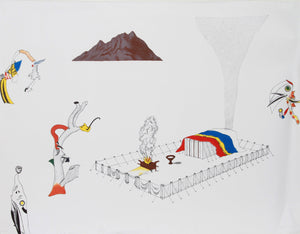 Mourning and Melancholia Lithograph | Colin Lanceley,{{product.type}}