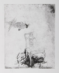 Mouse and Chair Etching | Donald Saff,{{product.type}}