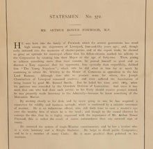 Mr. Arthur Bower Forwood, M.P. Lithograph | Leslie Matthew Ward (Spy),{{product.type}}