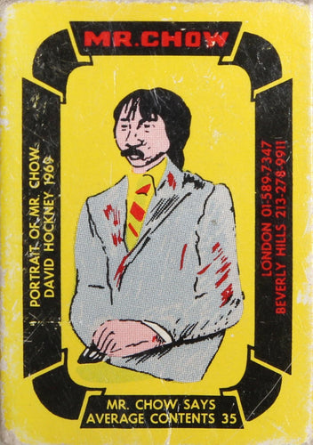 Mr.Chow Matchbox Screenprint | Ed Ruscha,{{product.type}}
