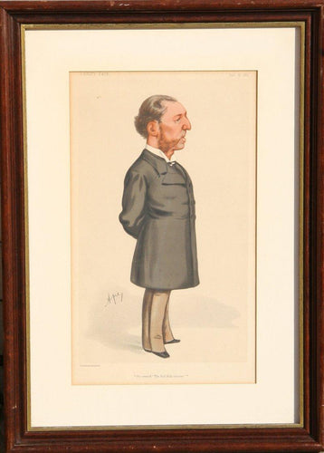 Mr. Frederick Greenwood Lithograph | Leslie Matthew Ward (Spy),{{product.type}}
