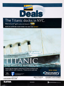 MTA - Titanic Exhibition Poster | Unknown Artist,{{product.type}}