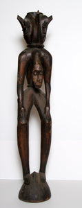 Mult-Face Figure with Legs Wood | African or Oceanic Objects,{{product.type}}