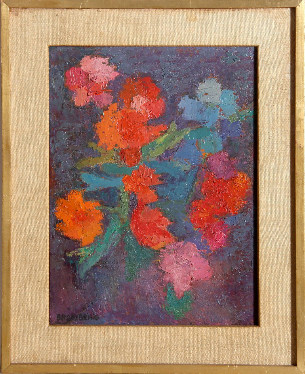 Multicolor Flower Bouquet Oil | Miriam Bromberg,{{product.type}}