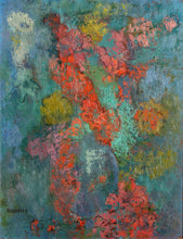 Multicolor Flowers IV Oil | Miriam Bromberg,{{product.type}}