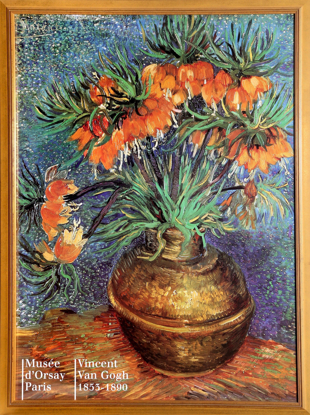 Musee d'Orsay Paris Poster | Vincent van Gogh,{{product.type}}