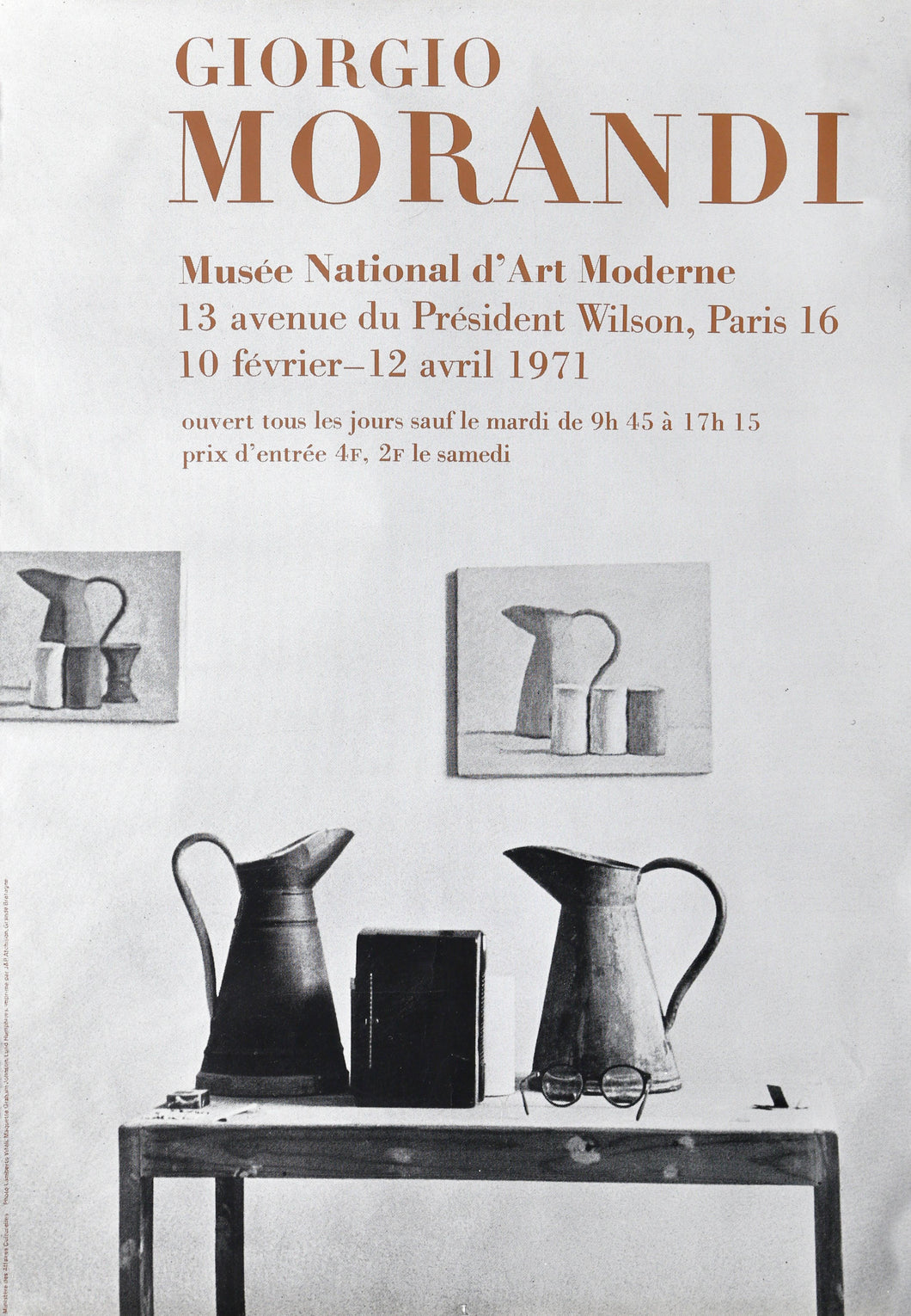 Musée National d'art Moderne Poster | Giorgio Morandi,{{product.type}}