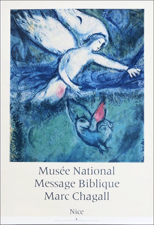 Musee National - Message Biblique, Nice Poster | Marc Chagall,{{product.type}}