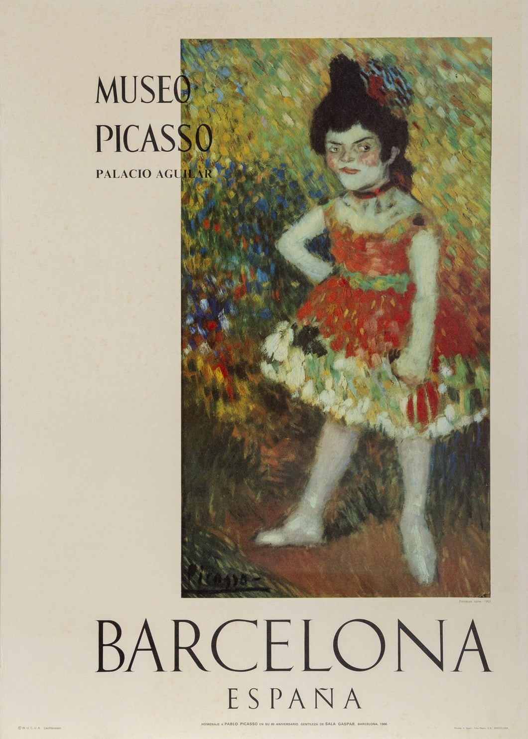 Museo Picasso Barcelona (The Dwarf) Poster | Pablo Picasso,{{product.type}}