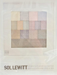 Museum of Modern Art Poster | Sol LeWitt,{{product.type}}