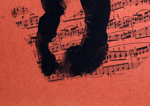 Music for J.S. Bach Lithograph | Robert Motherwell,{{product.type}}